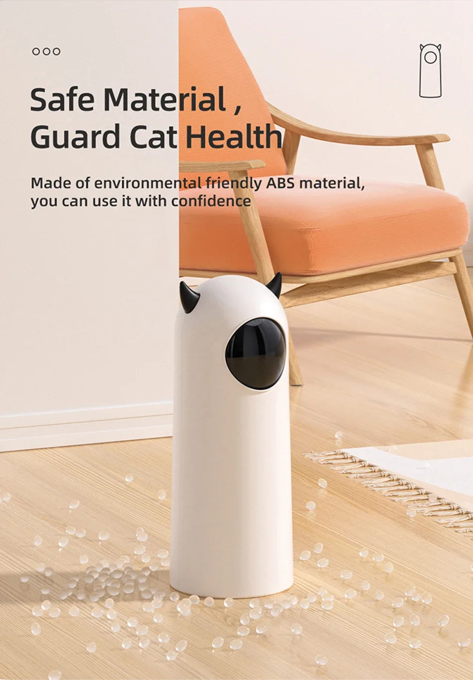 Cat Laser Toy Automatic Rechargeable Motion Random Activated Interactive Cat Toys for Indoor Cats/Dog/Kittne Slow and Fast Mode