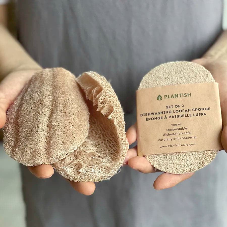 Loofah Dishwashing Sponge